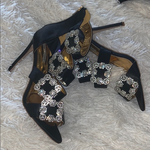Chunky Rhinestone Sandal - Picture 3 of 10